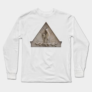 Art Deco Window Relief Chicago Long Sleeve T-Shirt